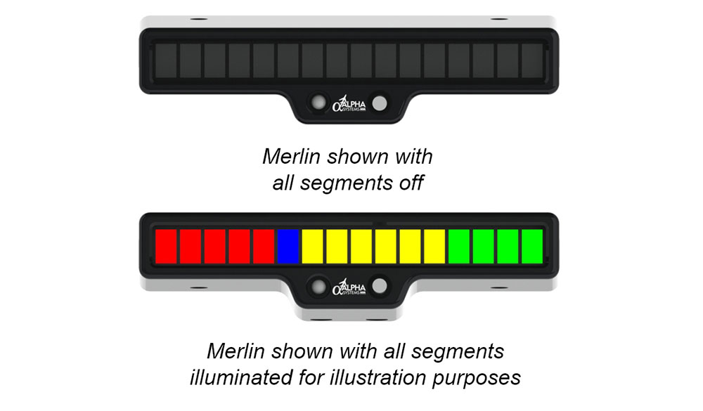 Alpha Systems AOA Merlin Indicator On and Off